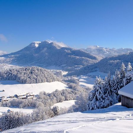 Heuberg 1014 - Ferien - Wohnen Lägenhet Schwarzenberg im Bregenzerwald Exteriör bild